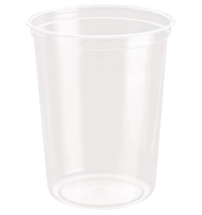 Plastic Deli Container rPET "DeliGourmet" 32 Oz/946ml (50 Units) Plastic Deli Container rPET "DeliGourmet" 32 Oz/946ml (50 Units)