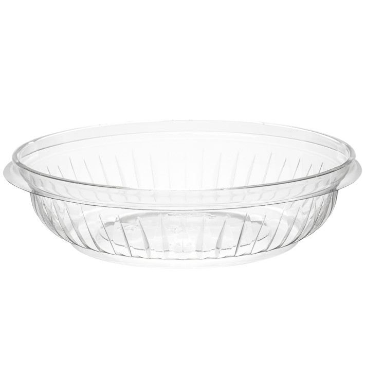 Plastic Salad Bowl PET "PresentaBowls" Clear 240ml Ø15cm (504 Units) Plastic Salad Bowl PET "PresentaBowls" Clear 240ml Ø15cm (504 Units)