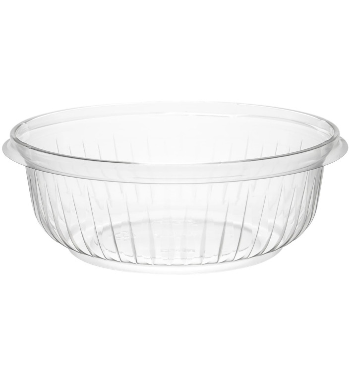 Plastic Salad Bowl PET "PresentaBowls" Clear 360ml Ø15cm (63 Units) Plastic Salad Bowl PET "PresentaBowls" Clear 360ml Ø15cm (63 Units)