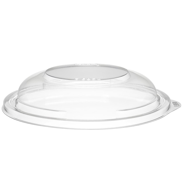 Plastic High Dome Lid PET for Salad Bowl Clear Ø15cm (63 Units) Plastic High Dome Lid PET for Salad Bowl Clear Ø15cm (63 Units)