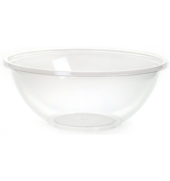 Plastic Bowl PET 1150ml Ø18cm (60 Units) Plastic Bowl PET 1150ml Ø18cm (60 Units)