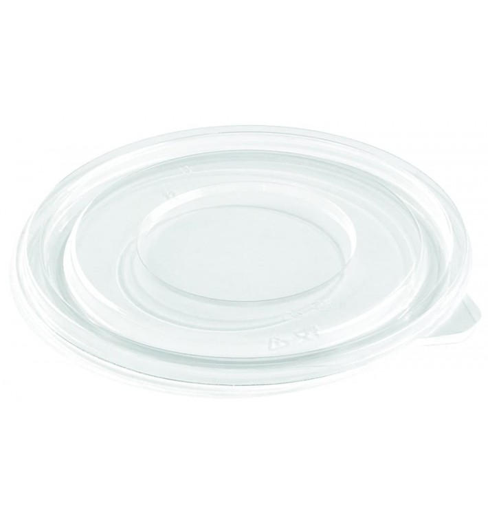 Plastic Lid for Bowl PET Flat Ø23cm (100 Units)