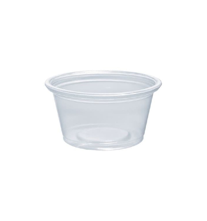 Plastic Souffle Cup PP Clear 25ml Ø4,8cm (2500 Units)