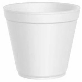 Foam Container White 20 Oz/600ml Ø11,7cm (25 Units) 