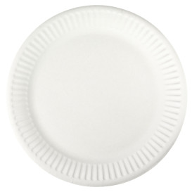 Paper Plate White 18,5 cm (1000 Units)
