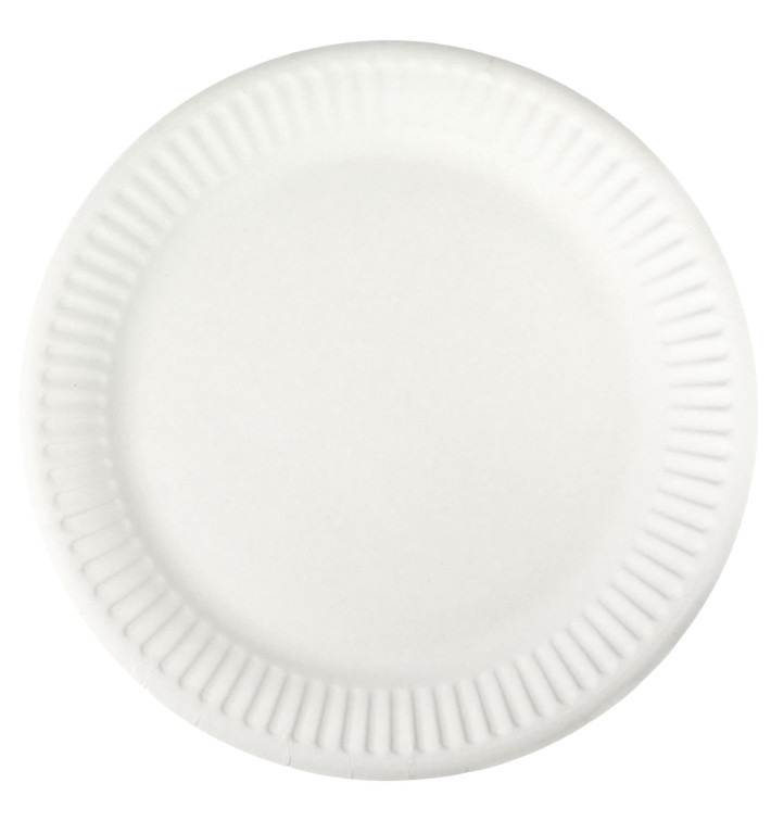 Paper Plate White 18,5 cm (1000 Units) Paper Plate White 18,5 cm (1000 Units)