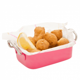 Serving Bucket Steel Pink 14,5x9,5cm (6 Units)