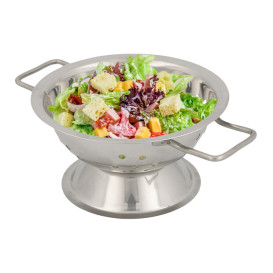 Serving Mini Colander Bowl Steel Ø9,7x5,5cm (1 Unit) 