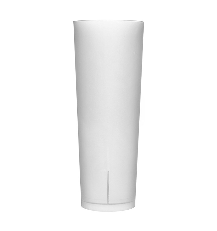 Plastic Collins Glass PP Reusable "Frost" 330ml (420 Units) Plastic Collins Glass PP Reusable "Frost" 330ml (420 Units)