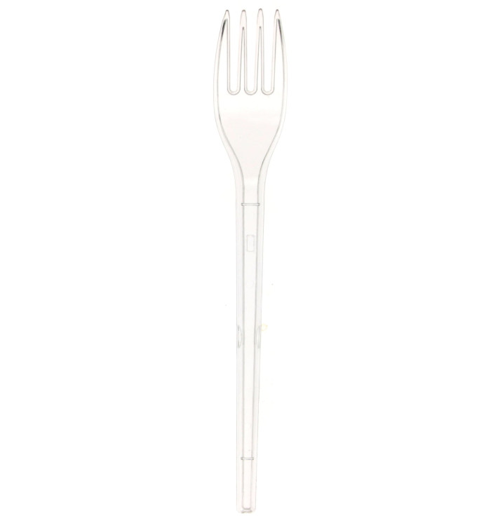 Plastic Fork PS Clear 17cm (3000 Units) Plastic Fork PS Clear 17cm (3000 Units)
