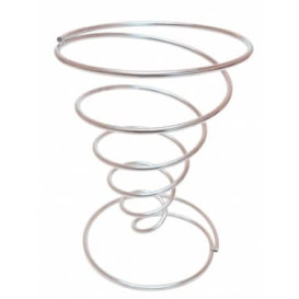 Serving Basket Containers Steel Ø10,5x15,5cm (1 Unit) 