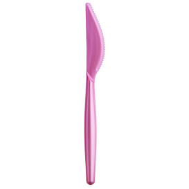 Plastic Knife PS "Easy" Peach Pearl 18,5cm (500 Units)