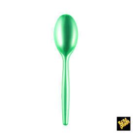 Plastic Spoon PS "Easy" Tiffany Pearl 18,5 cm (20 Units) 