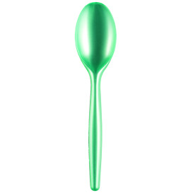 Plastic Spoon PS "Easy" Tiffany Pearl 18,5 cm (20 Units) 