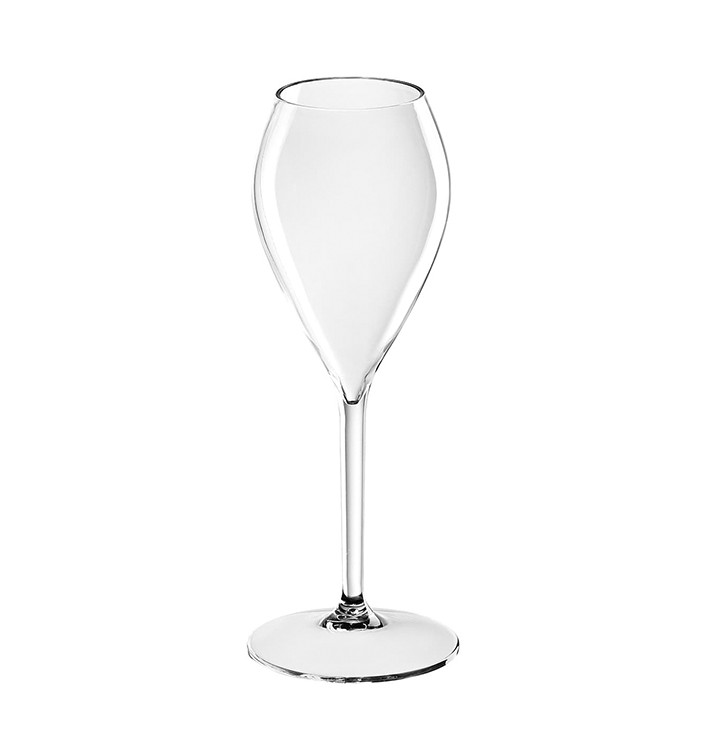 Reusable Plastic Glass Wine PC Clear Pearl 240ml (1 Unit) Reusable Plastic Glass Wine PC Clear Pearl 240ml (1 Unit)