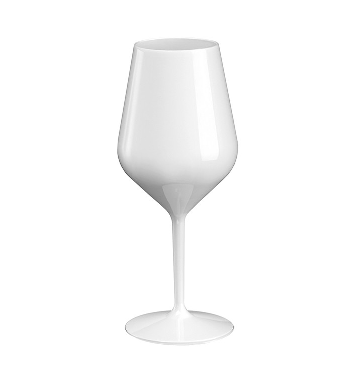 Reusable Plastic Glass Wine "Tritan" White 470ml (1 Unit) Reusable Plastic Glass Wine "Tritan" White 470ml (1 Unit)