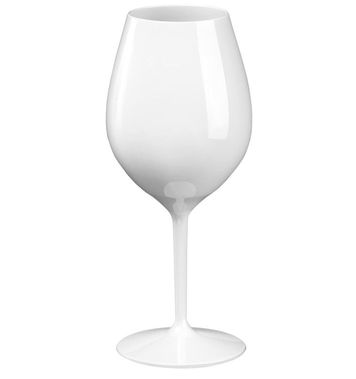 Reusable Plastic Glass Wine "Tritan" White 510ml (1 Unit) Reusable Plastic Glass Wine "Tritan" White 510ml (1 Unit)