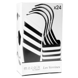 Tasting Dishes Kit PS White and Black 24 Pieces (1 Unit)