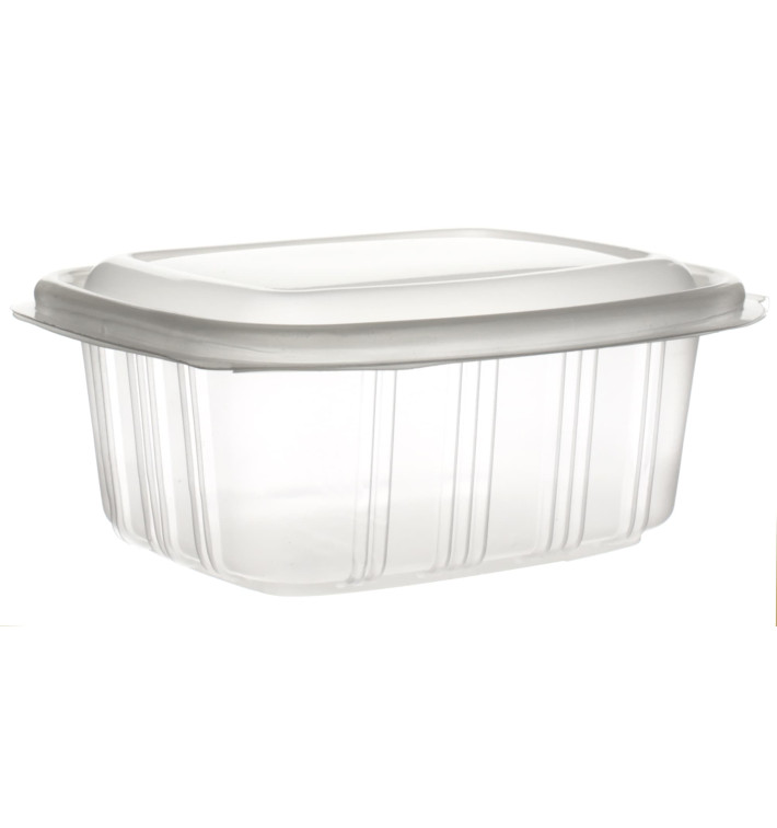 Plastic Hinged Deli Container Microwavable PP High Dome Lid 370ml (50 Units) Plastic Hinged Deli Container Microwavable PP High Dome Lid 370ml (50 Units)