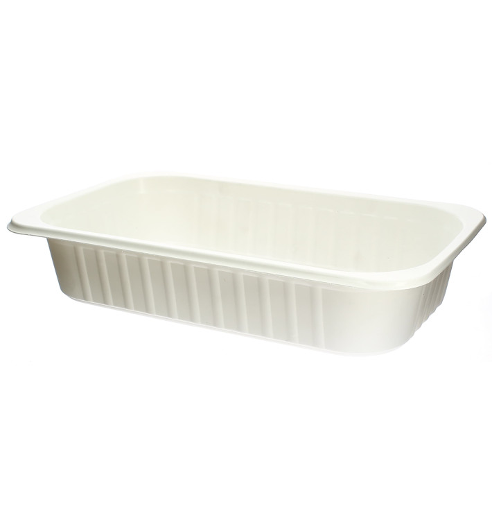 Plastic Tray PP Heat Sealable GS 1/4 24x13,6x5cm (250 Units) Plastic Tray PP Heat Sealable GS 1/4 24x13,6x5cm (250 Units)