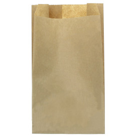 Paper Food Bag Kraft 12+6x20cm (250 Units) 