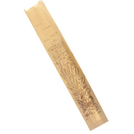Paper Food Bag "Siega" Kraft 9+5x50cm (100 Units)