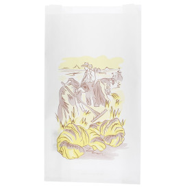Paper Food Bag "Siega" 14+7x28cm (250 Units)  