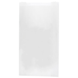 Paper Food Bag White 14+7x24cm (250 Units) 