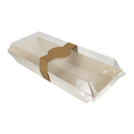 Plastic Lid PET 21,5x8,5cm (100 Units)