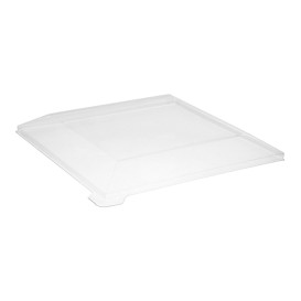 Plastic Lid PET Clear 17x17cm (25 Units) 