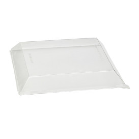 Plastic Lid PET Clear 23x23cm (25 Units) 