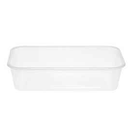 Plastic Deli Container PP Rectangular Shape 500 ml (500 Units)
