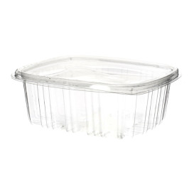 Plastic Hinged Deli Container OPS 500 ml (60 Units)  