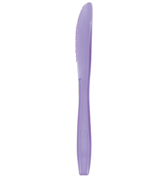 Plastic Knife PS Premium Lilac 19cm (50 Units) Plastic Knife PS Premium Lilac 19cm (50 Units)