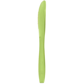 Plastic Knife PS Premium Lime Green 19cm (1000 Units)