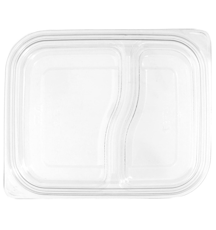 Plastic Lid for Deli Container PET Flat 18x15cm (75 Units) Plastic Lid for Deli Container PET Flat 18x15cm (75 Units)