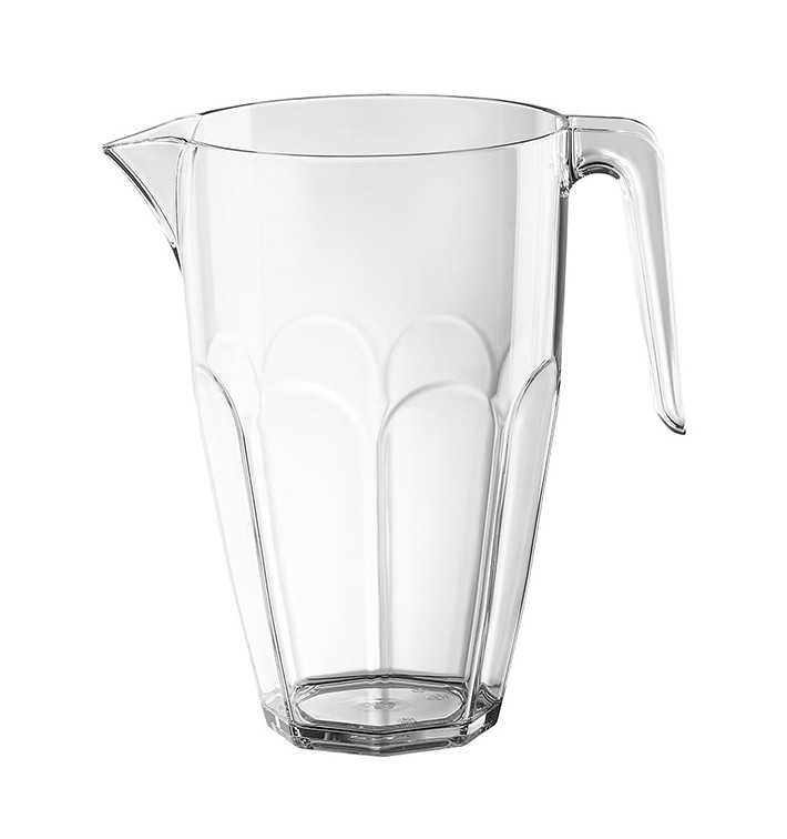Plastic Jar Reusable Clear SAN 2250ml (3 Units) Plastic Jar Reusable Clear SAN 2250ml (3 Units)