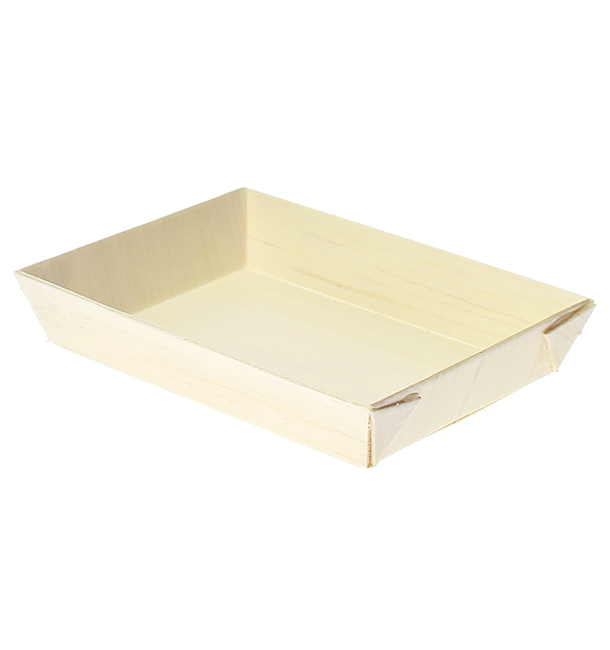 Wooden Tray 8,5x6x1,5cm (20 Units) 