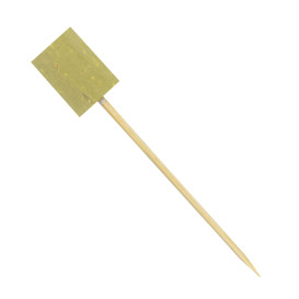 Bamboo Food Pick Shovel Design 150cm (20 Units) 