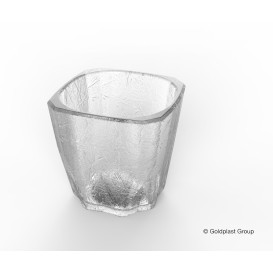 Plastic Shot SAN Reusable "Cube" 40ml (72 Units)