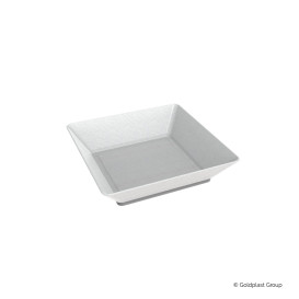 Sugarcane Mini Plate Deep White 6,5x6,5 cm (600 Units)