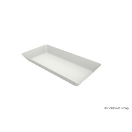 Sugarcane Mini Tray White 13x7cm (600 Units)