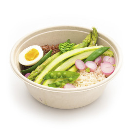 Sugarcane Bowl 1400ml Ø21x8cm (75 Units)  