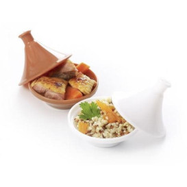 Plastic Lid for Tasting Plastic Plate PP "Tajine" Ø7x5,5cm (50 Units) 