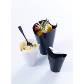 Tasting Plastic Container PP "Click-Clack" White 80ml (400 Units)