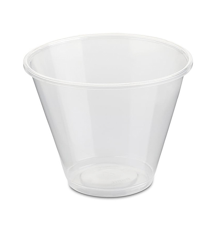 Plastic Container PP Clear 280ml Ø9,4cm (800 Units) Plastic Container PP Clear 280ml Ø9,4cm (800 Units)