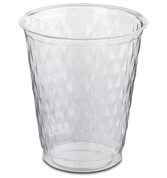 Plastic Cup PS Crystal "Ruby" 250ml (50 Units) Plastic Cup PS Crystal "Ruby" 250ml (50 Units)
