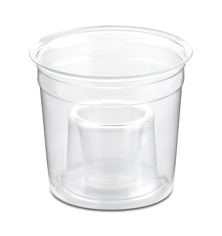 Plastic Cup PS Crystal "Shot Bomb" 250ml (1000 Units)