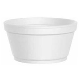 Foam Container White 2 Oz/60ml Ø7,4cm (1000 Units)