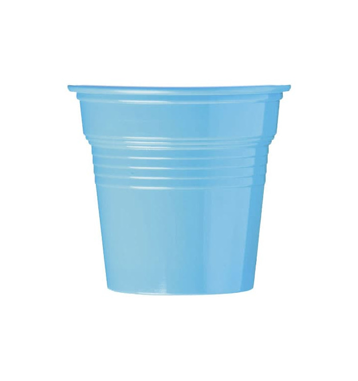 Plastic Shot PS Light Blue 80ml Ø5,7cm (750 Units) Plastic Shot PS Light Blue 80ml Ø5,7cm (750 Units)